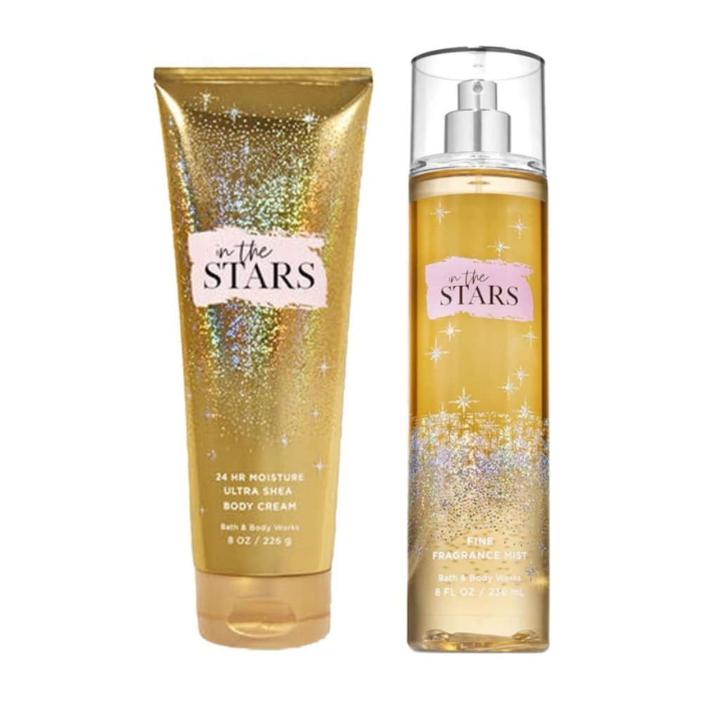Bath & Body Works In The Stars Lotion and Perfume Set